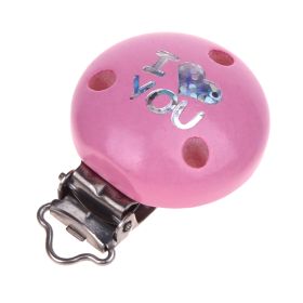 Motivclip I Love You 'babyrosa' 103 auf Lager