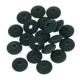 Watercolors wooden lenses 10mm - 50 pieces 'jungle' 123 in stock 