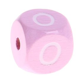 Holzbuchstaben Rosa 10 mm x 10 mm 'O' 577 auf Lager