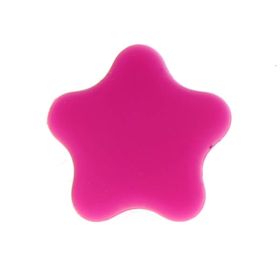 Silikonmotivperle Ministern 'dunkelpink' 37 auf Lager