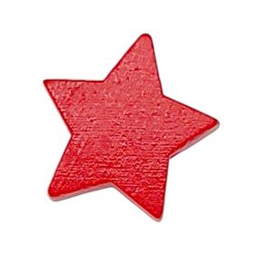 Motivperle Stern 'rot' 294 auf Lager