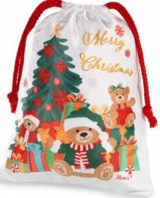 Stoffbeutel Weihnachten 'Merry Christmas' 13 auf Lager