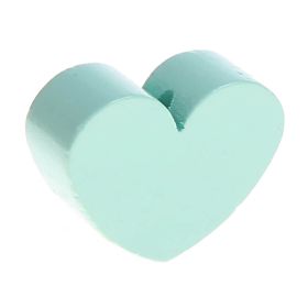 Motivperle Formperle Herz groß 'mint' 424 auf Lager