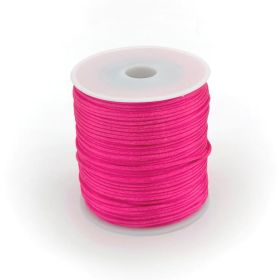Satinband Ø 1mm  •  50 Meter Rolle 'pink' 9 auf Lager