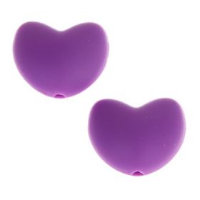 Silikonmotiv Herz 'lila' 120 auf Lager