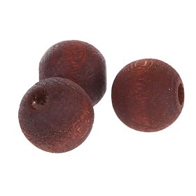 Watercolors wooden beads 10mm - 50 pieces 'walnut' 132 in stock 
