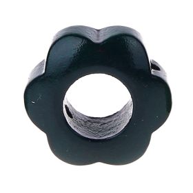 Motivperle Lochblume 'dunkelgrün' 635 auf Lager