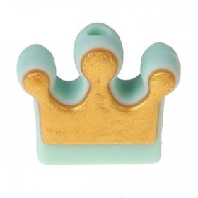Silikonmotiv Krone Gold 'mint' 24 auf Lager