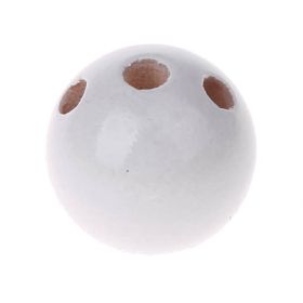 Fädelkörper Rund 20mm 'weiß' 748 auf Lager