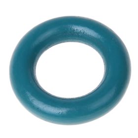Holzring / Greifling mini - 36mm 'türkis' 194 auf Lager