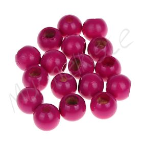 Safety beads 10mm - 25 pieces 'dark pink' 257 in stock 