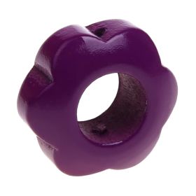 Motivperle Lochblume 'purpur' 855 auf Lager