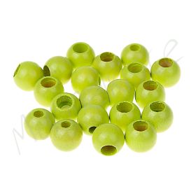 Safety beads 10mm - 25 pieces 'lemon' 330 in stock 