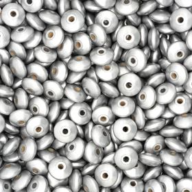 Wooden lenses 14mm - 50 pieces 'silver' 53 in stock 