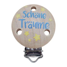 Pacifier clip whale 'raw' 11 in stock 