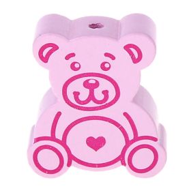 Motivperle Teddy 'rosa' 560 auf Lager