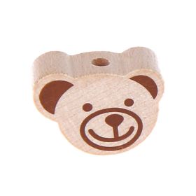 Motivperle Minibärchen 'natur' 1052 auf Lager