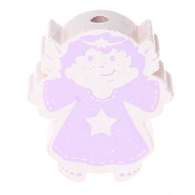 Motivperle Engel 'weiß-flieder' 680 auf Lager