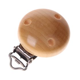 Holzclip / Schnullerclip Ø35mm 'natur' 1774 auf Lager