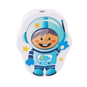 Motivperle Astronaut 'mint' 5 auf Lager