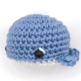 Häkeltier Wal • mini 'hellblau' 2 auf Lager