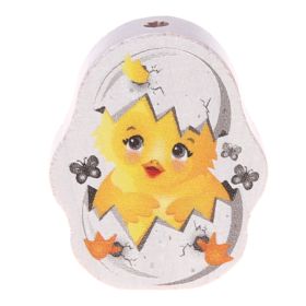 Motivperle Küken 'grau' 27 auf Lager