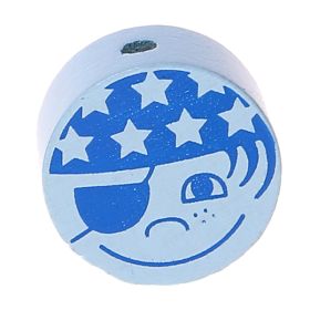 Pirate motif bead disc 'blue' 299 in stock 
