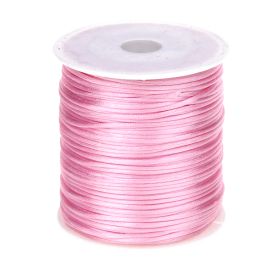 Satinband Ø 1mm  •  50 Meter Rolle 'rosa' 4 auf Lager