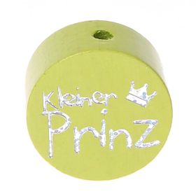 Motivperle Scheibe kleiner Prinz Glitzer 'lemon' 77 auf Lager