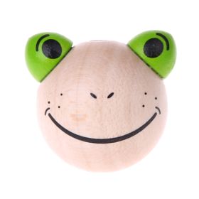 3D frog motif bead 'nature' 975 in stock 