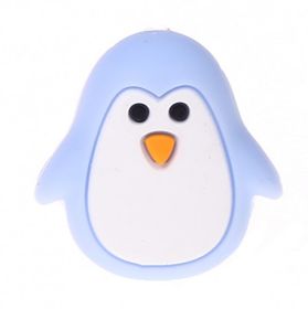 Silikonmotiv Pinguin 'babyblau' 14 auf Lager