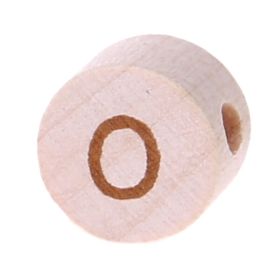 Letter beads disk laser engraving Ø 11 mm 'O' 121 in stock 