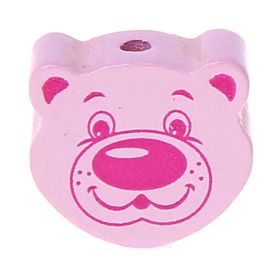 Motivperle Bär 'rosa' 1022 auf Lager