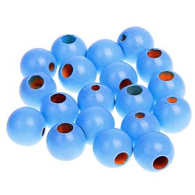 Safety beads 10mm - 25 pieces 'sky blue' 308 in stock 