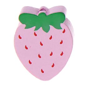 Motivperle Erdbeere 'rosa' 282 auf Lager