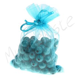 Organzasäckchen 10x15 cm 'türkis' 58 auf Lager