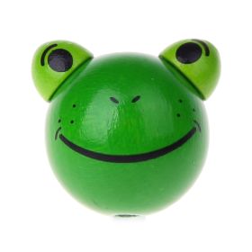 3D frog motif bead 'green' 994 in stock 