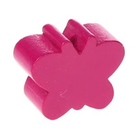 Motivperle Schmetterling Mini 'dunkelpink' 438 auf Lager