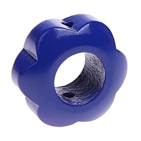 Motivperle Lochblume 'dunkelblau' 1501 auf Lager