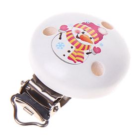 Motivclip Schneemann 'pink' 78 auf Lager