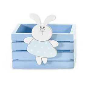 Osterkörbchen Hase 'blau' 37 auf Lager