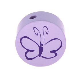 Motif bead disc butterfly 'lilac' 613 in stock 