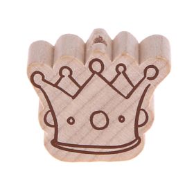 Crown II motif bead 'raw' 351 in stock 