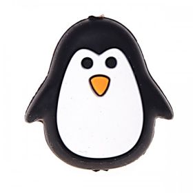 Silikonmotiv Pinguin 'schwarz' 18 auf Lager