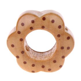 Motivperle Lochblume Punkte 'natur' 225 auf Lager