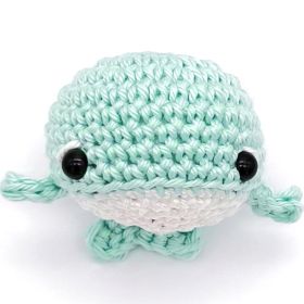 Häkeltier Wal • mini 'mint' 13 auf Lager