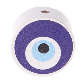 Nazar Eye motif bead disc 'blue' 36 in stock 