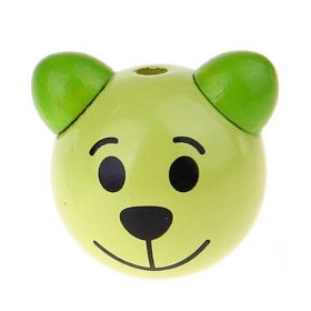 Motivperle 3D Bärchen III 'lemon' 219 auf Lager