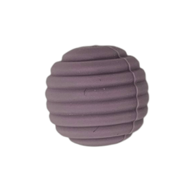 Silikon Rillenperle Ø15mm 'violett' 173 auf Lager