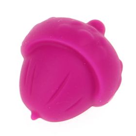 Silikonmotiv Eichel 'dunkelpink' 16 auf Lager